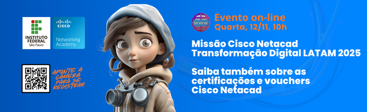 Missão Cisco Netacad Transformação Digital LATAM 2025