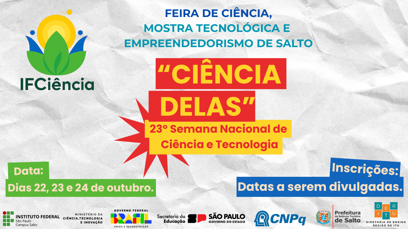 IFCiência 2026 -  Submissão de Projetos